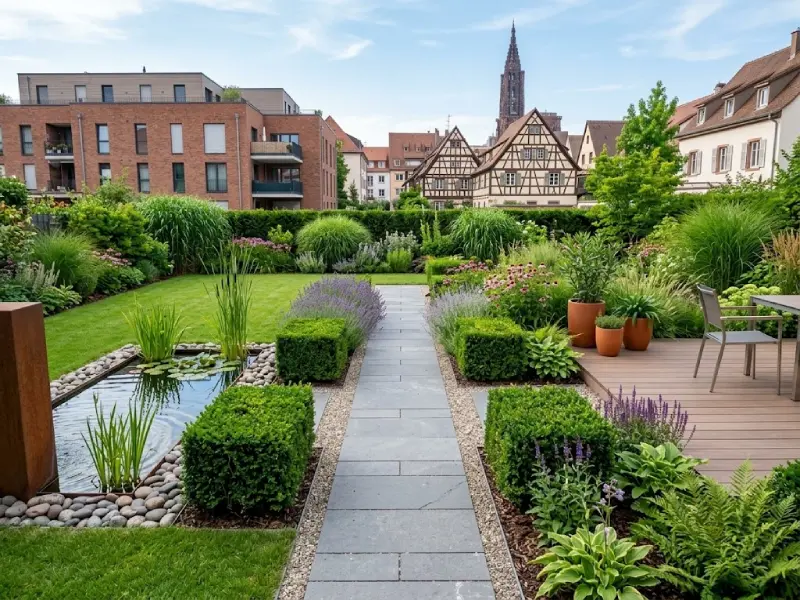 Jardin contemporain - Strasbourg