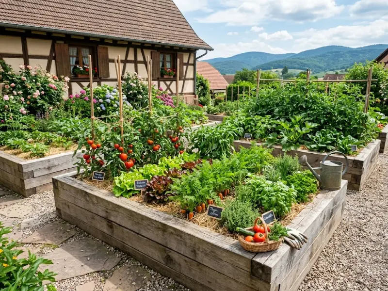 Potager surélevé - Lingolsheim